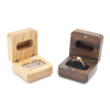 Drewniane pudełko na pierścionek zaręczynowy handmade - AMAZAQUE MINI